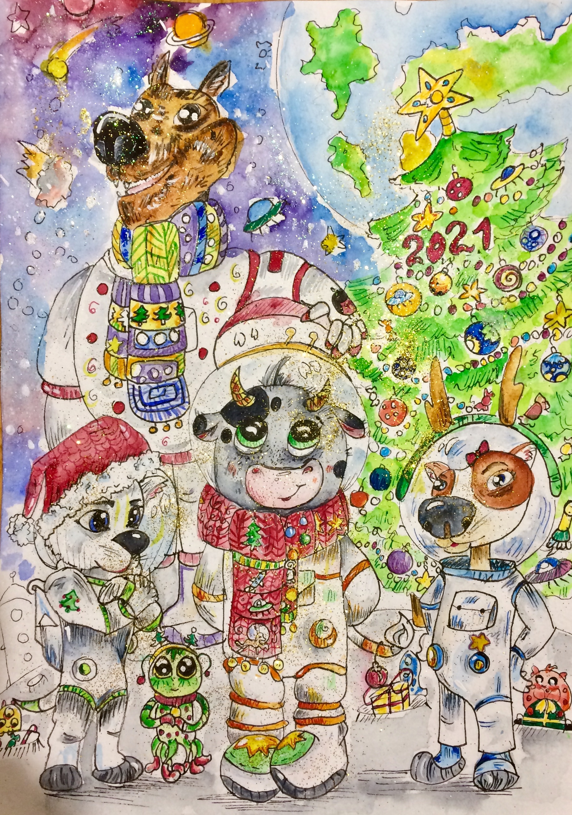 Рисунок участника Дарья Макарова, 11