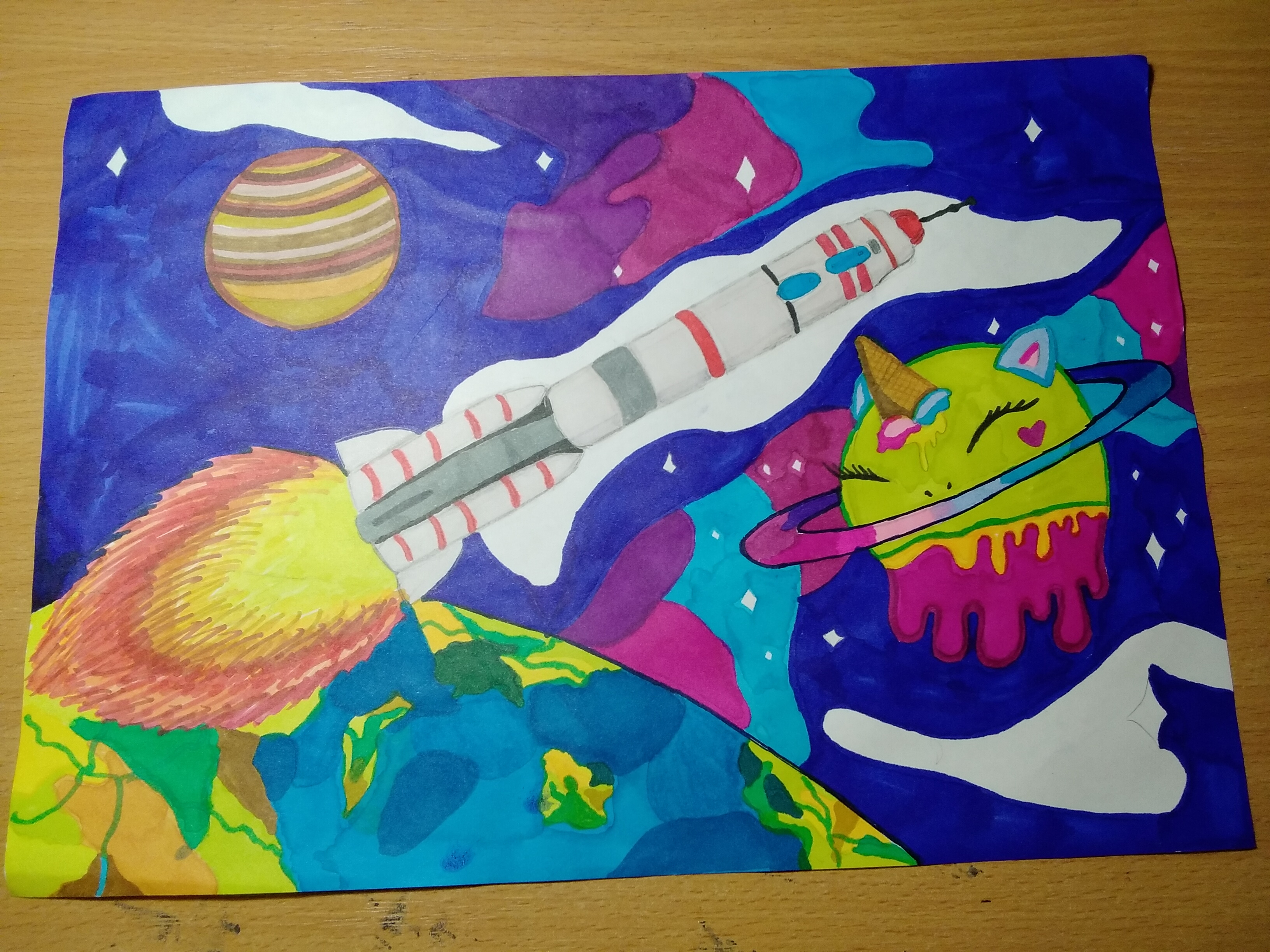 Рисунок участника Ксения Давыдова, 14