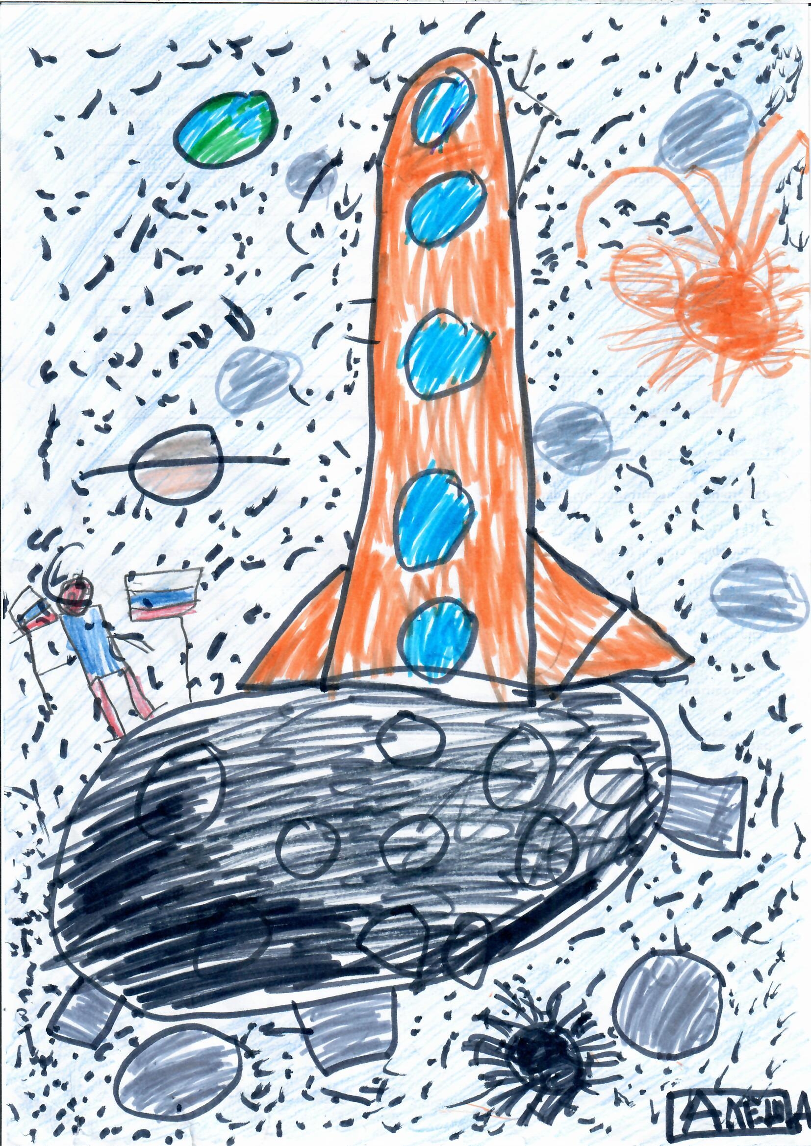 Рисунок участника Алексей Сидоров, 6