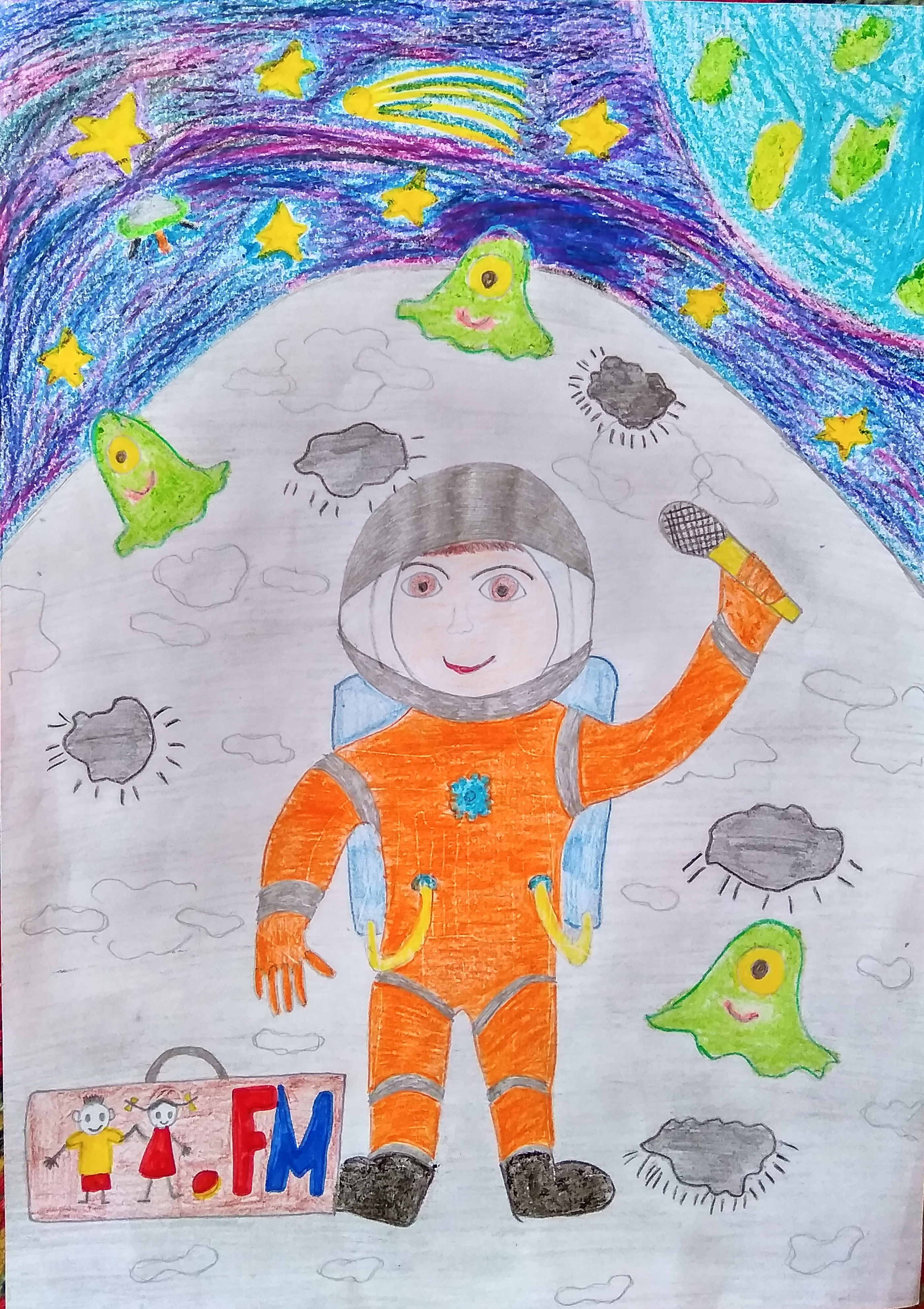 Рисунок участника Полина Устинова, 9